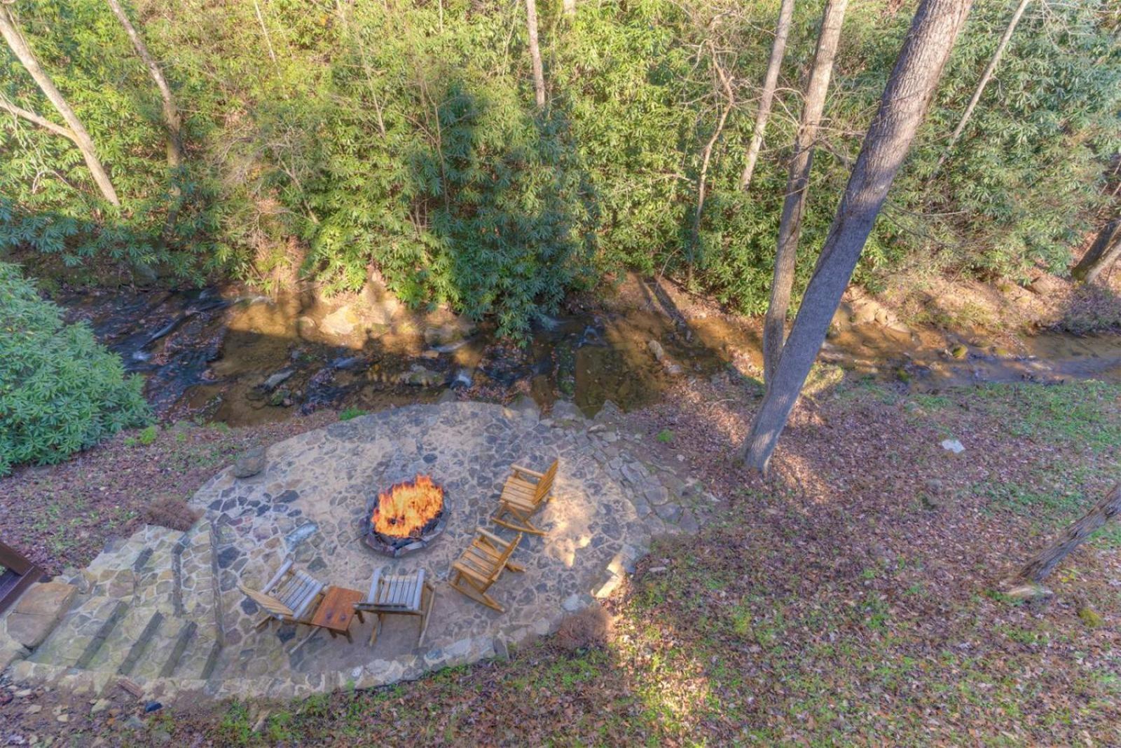 Rushing Waters - Creekside Cabin In North Ga Blue Ridge Exterior photo