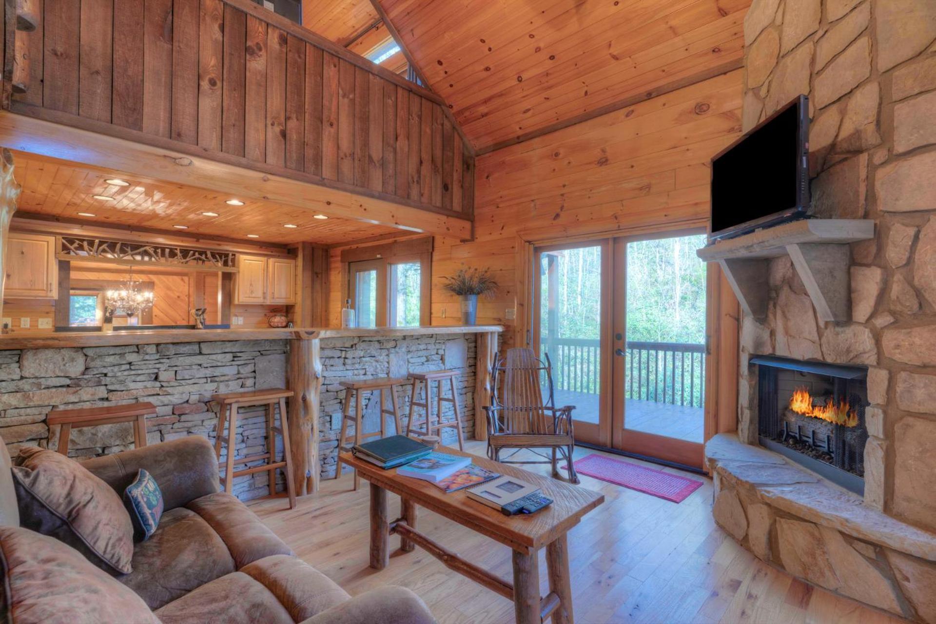 Rushing Waters - Creekside Cabin In North Ga Blue Ridge Exterior photo