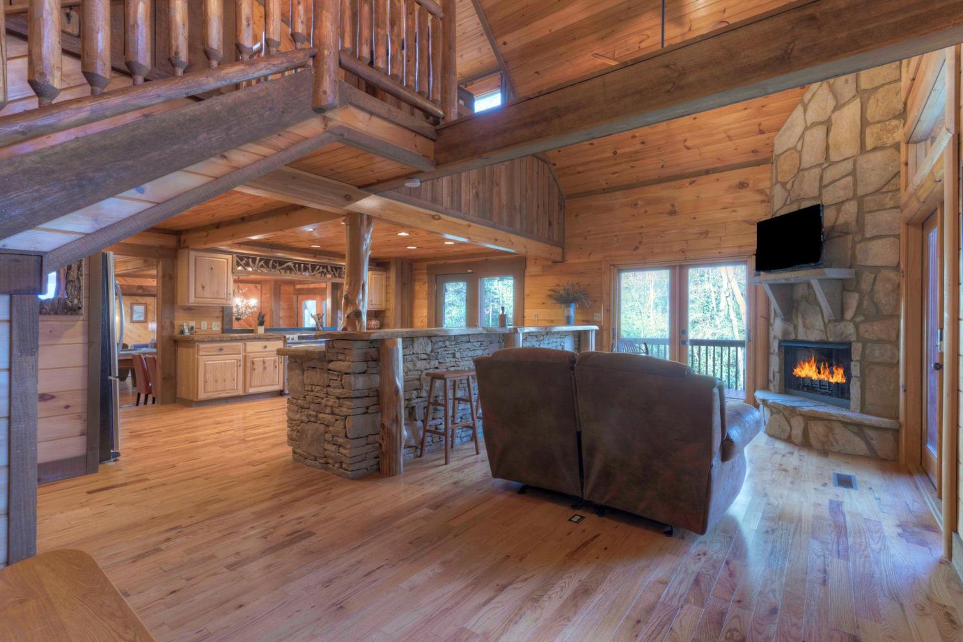 Rushing Waters - Creekside Cabin In North Ga Blue Ridge Exterior photo